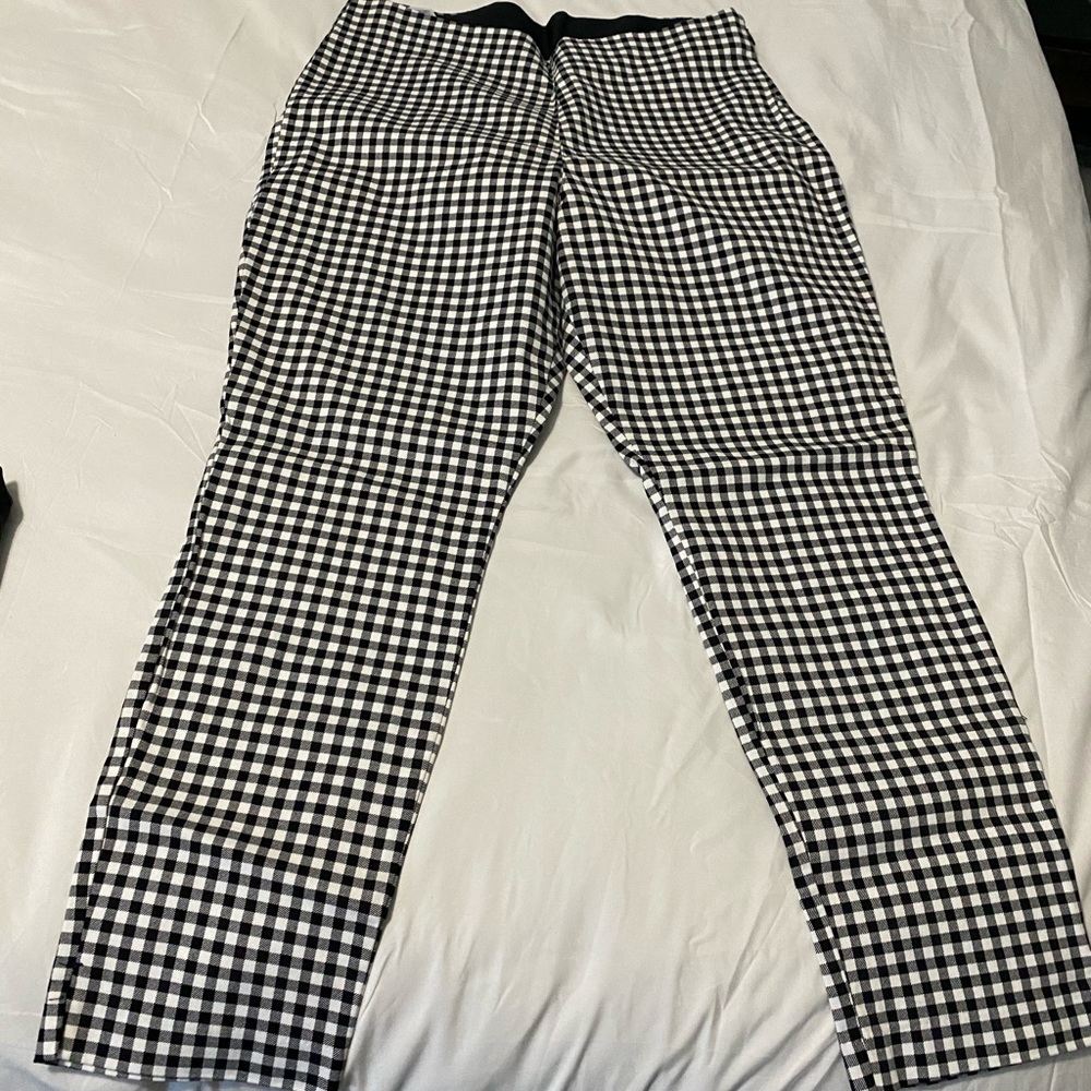 Black and white checkered Old Navy Pants